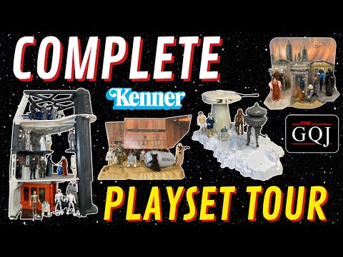 My Complete Vintage Kenner STAR WARS Playset Collection Tour