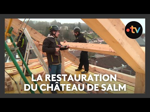 Reconstruction of Salm Castle in Senones: the framework is taking shape
