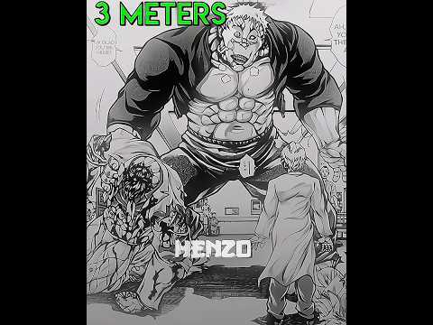 13years old kid with 3m height🔥🦍☠️ #baki #bakihanma #yujirohanma #bakidou2018 #manga #jackhanma