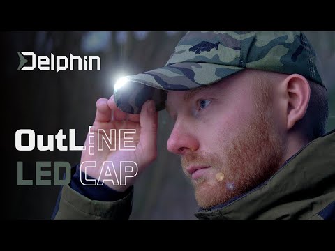 DELPHIN - Šiltovka LED OutLINE Camo
