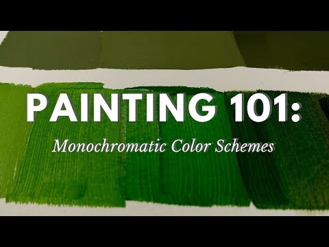 Painting 101: Monochromatic Color Schemes