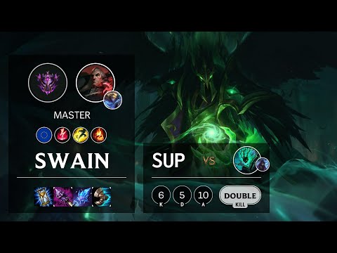Swain Support vs Thresh - EUW Master Patch 10.13