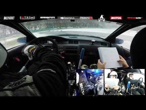 60. Rajd Barbórka 2022 - OS 4 Tor Służewiec 1 - P. Krysztowiak / K. Machnikowski - Skonda Fabic K20