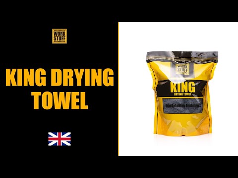 Work Stuff KING Drying Towel - Микрофибровое полотенце для сушки кузова 73 × 90 см - фото 1 - id-p2516781812