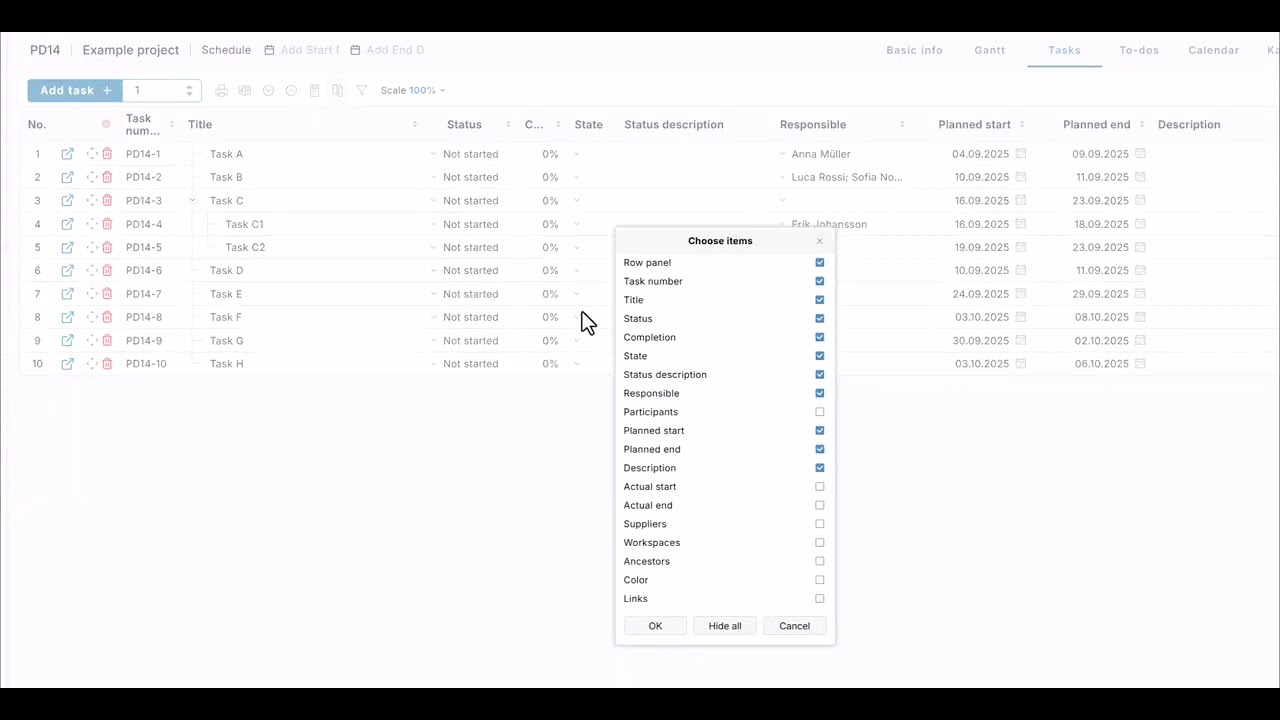 How to Assign Resources to Tasks in a Project