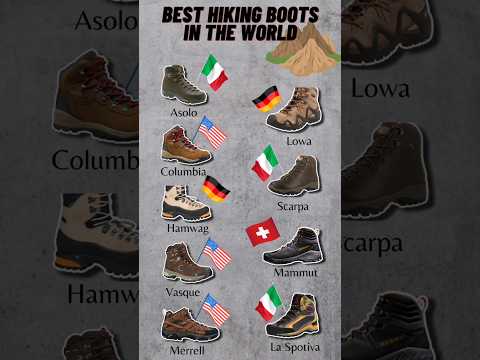Best Hiking Boots In The World | #shorts