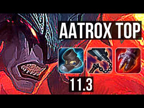 AATROX vs SORAKA (TOP) | 900+ games, 10/2/6, 800K mastery, Dominating | BR Grandmaster | v11.3