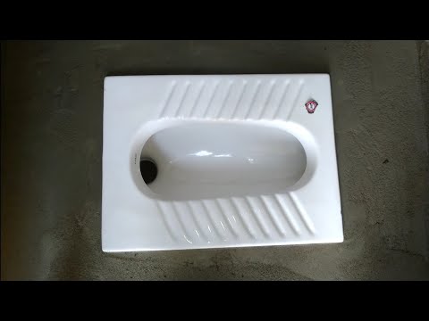 Toilet pan installation