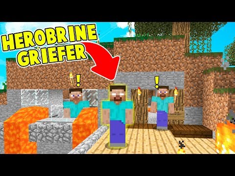 MI HANNO SCOPERTO MENTRE GRIFFAVO! - HEROBRINE GRIEFER - Scherzi su Minecraft ITA