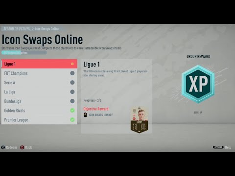 FIFA 20- Ultimate Team: Season Objectives (Ligue 1) Reward #118