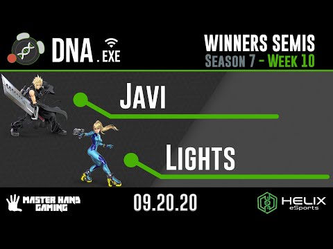 DNA.EXE S7:W10 - Lights (Zero Suit Samus) Vs. Javi (Cloud) - W Semifinals