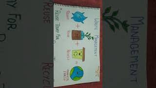 #Easy and Simple#Waste Management Poster