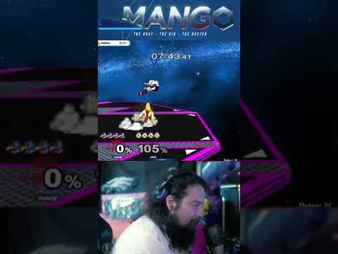 Mang0 zero to deaths Plup while discussing Falco tech #shorts