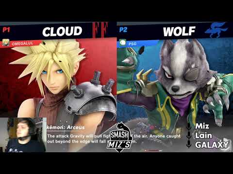 Smash @ Miz's WiFi 30 - CurryG (Cloud) vs. PopShuvGod (Wolf) Winners Round 2