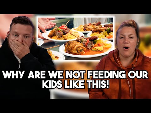 Americans React to What French Kids Eat At School