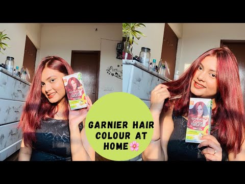 Colour your hair at home| Garnier colour naturals|...