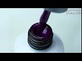 Gel varnish Atica GPM 211 Fabulous (bright purple, enamel), 7.5 ml