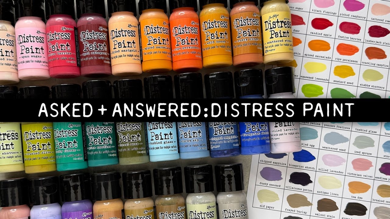 Tim Holtz Asked + Answered: Distress Paint