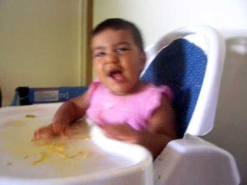 Janisha eating pasta