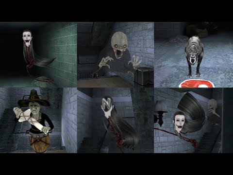 Playing Every Type of Ghosts in Eyes - The Horror Game