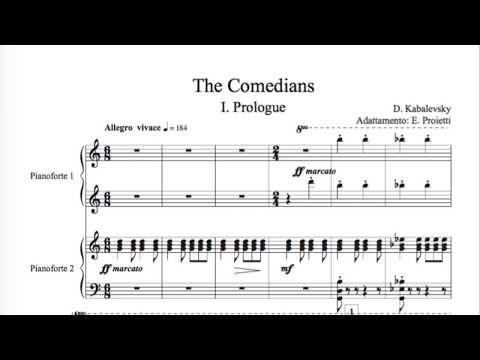 D. Kabalevsky - The comedians - 1. Prologue