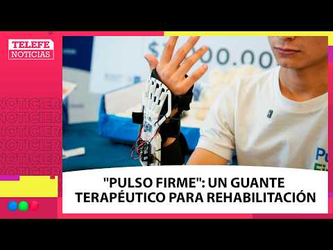 Estudiantes cordobeses crearon un guante terapéutico para rehabilitación