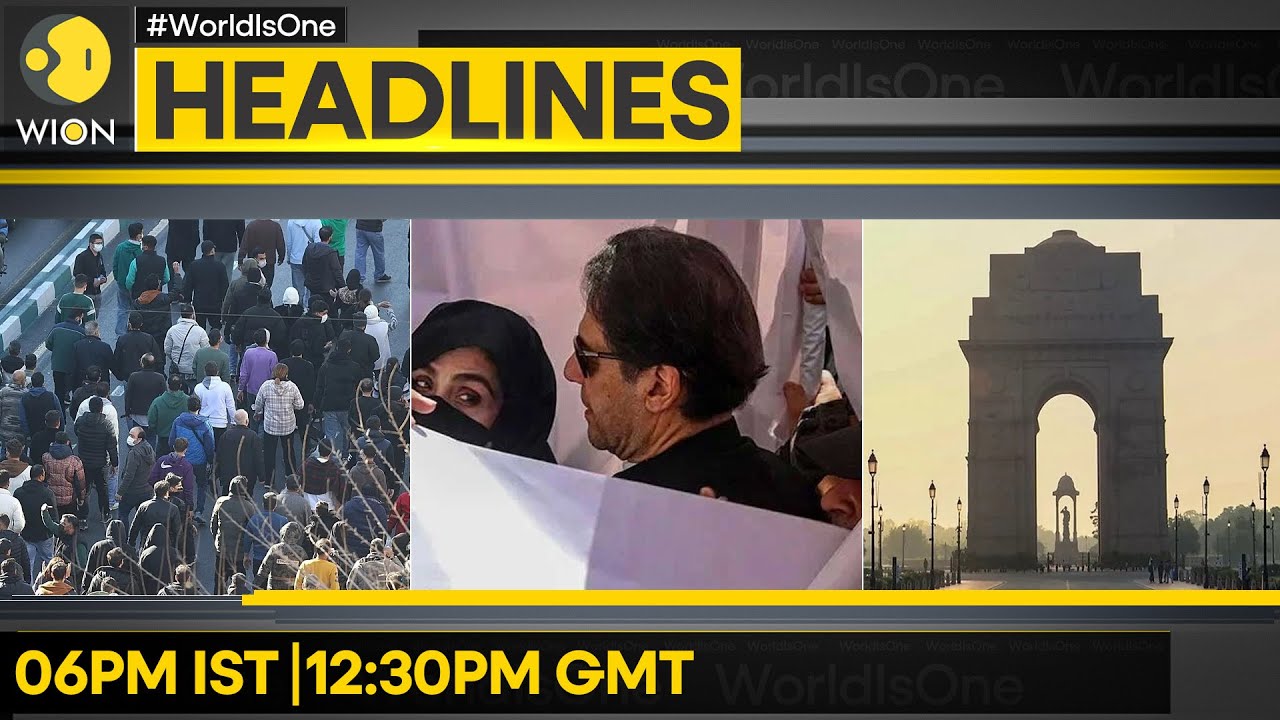Iran Prez's Bid To Pacify Protesters | Imran Meets Bushra Bibi At Adiala Jail | HEADLINES