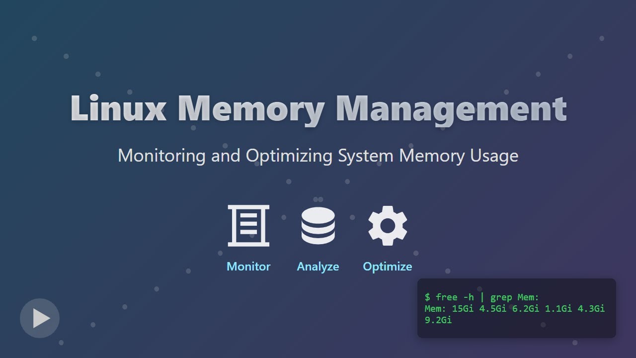Linux Memory Management: Monitoring & Optimization for Beginners 🚀