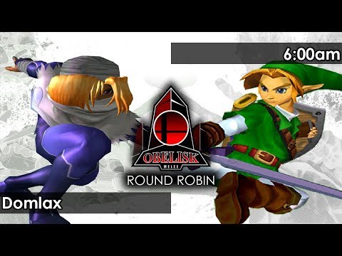 Melee: SMT | Domlax (Sheik/Falco) V SMT | 6:00am (Link/Bowser) - Obelisk 91 Tournament SSBM