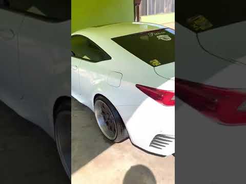 cosmos tire 19in mucho macho on a lexus RC 350