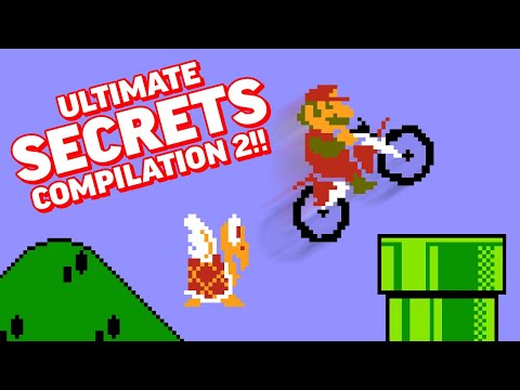 Ultimate Super Mario Bros. (NES) Secrets Compilation 2!!