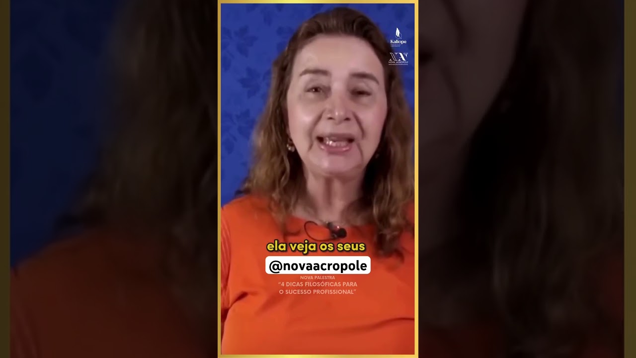 Vídeo completo disponível no canal #novaacropole #filosofia