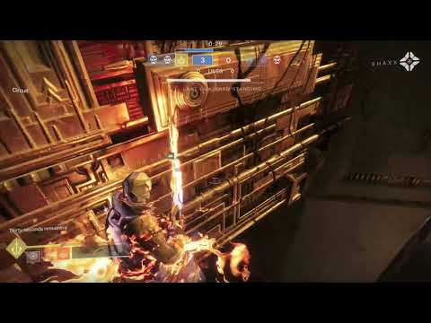 D2 1v4 Solar Warlock Last Standing Clutch