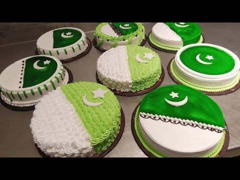 jashan e azadi cake / 14 August 2021 / flags cake / 14 August cake / happy independence day cakes