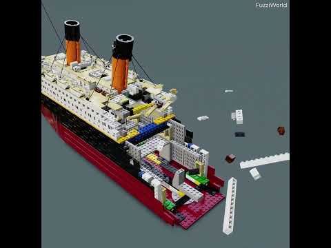 Titanic  speed build #lego