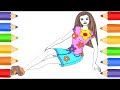 Coloring Pages For Girls How To Color Barbie Coloring Pages Barbie