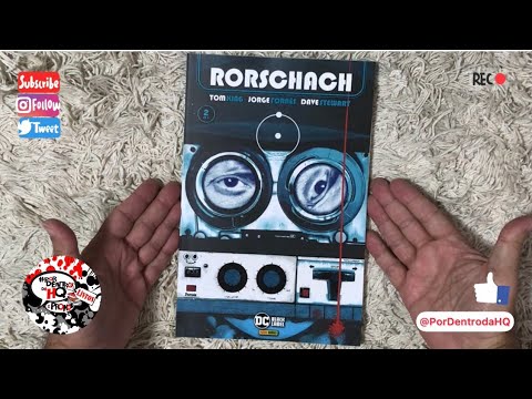 Rorschach Vol 2 de 2 por Tom King e Jorge Fornés - Panini Comics - Preview PorDentrodaHQ