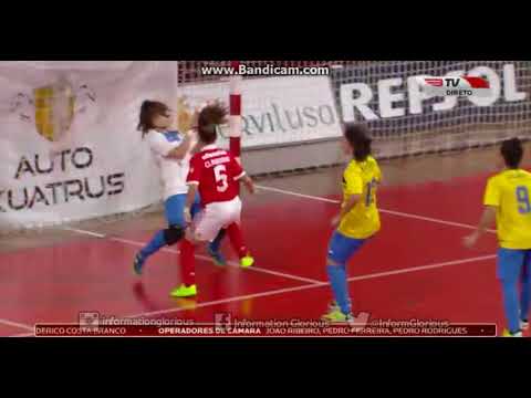 Futsal Feminino, 7ª jornada: SL Benfica 3-2 CR Golpilheira
