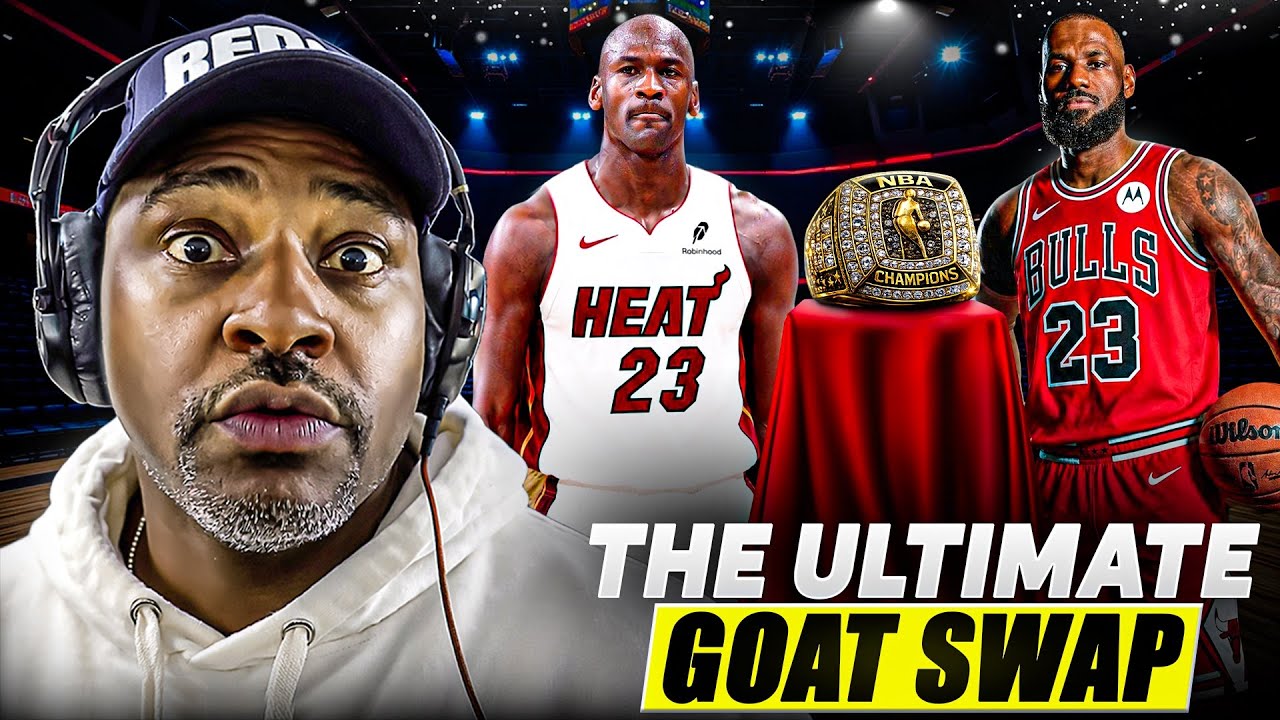 GOAT Swap: WHO WINS MORE? LeBron James on the Bulls or Michael Jordan on the Heat 🤔🐐🔥