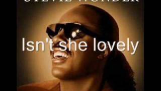 Stevie Wonder-Isn't She Lovely Lyrics