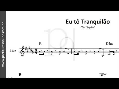 Tô Tranquilão - Mc Sapão