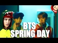 BTS - Spring Day MV Reaction [THAT VOICE GAVE ME CHILLS]