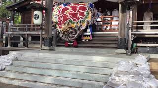 令和元年 小濱神社 秋季祭礼(内灘町) 境内演舞