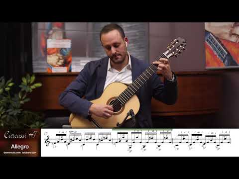 Carcassi: Study No. 7, Op. 60 (Tariq Harb, guitar)