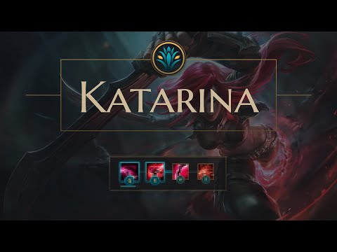 Katarina Fast AOE Burst Combo [Hard] (League of Legends)