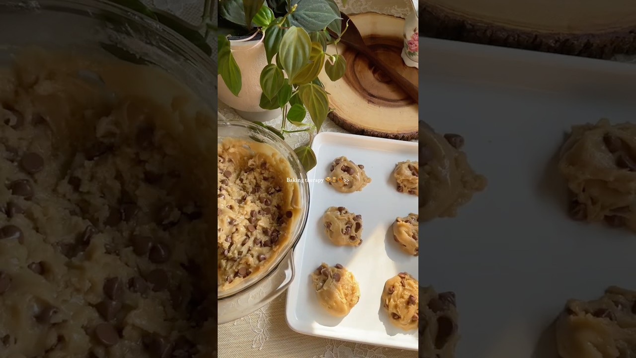 Big batch chocolate chip cookies 🍪🧸🍂 #chocolatechipcookies #baking #fyp #cookies #chocolatechip