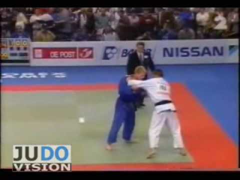 JUDO 1997 European Championships: Ben Sonnemans (NED) - Ghislain Lemaire (FRA)