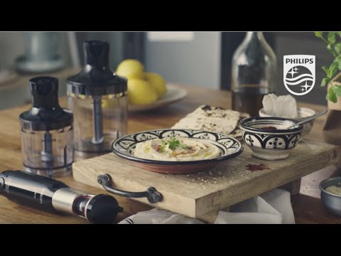 ProMix Hand blender: Prepare all your favorite recipes at the touch of a button | Philips | HR1618