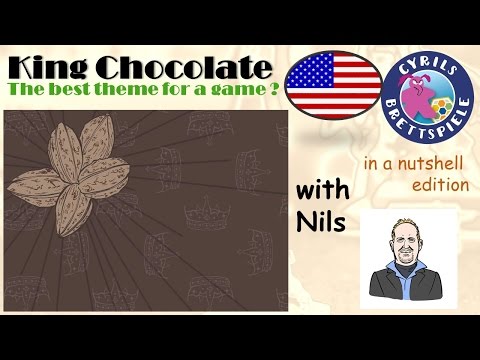 Cyrils Brettspiele - King Chocolate - in a nutshell (N37) - I LOVE choco