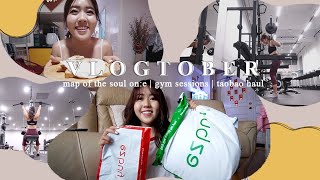 Vlogtober #2: Map Of The Soul ON:E, Gym Sessions, Taobao Haul | thatxxRin
